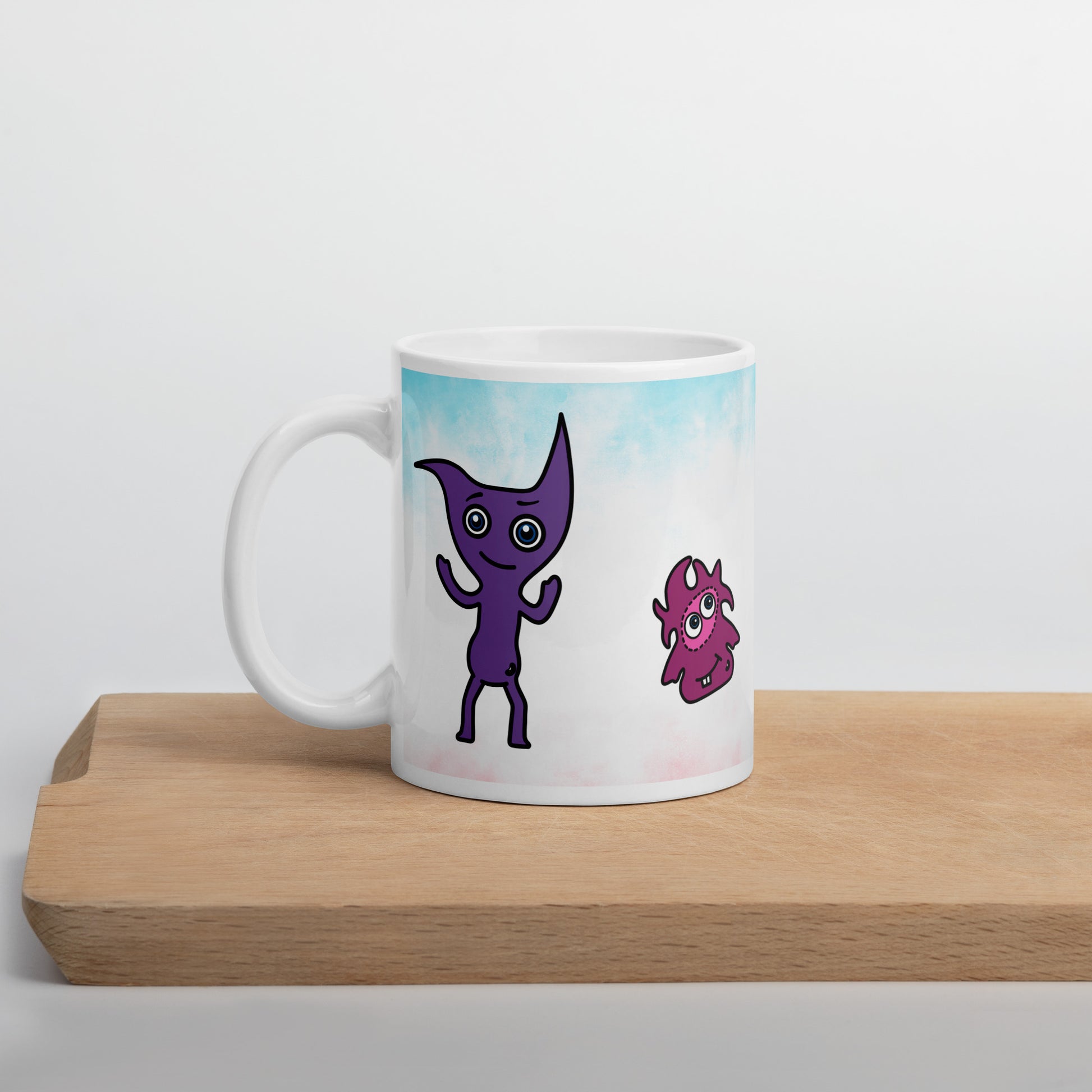 CwaZyLeigh CreaTions White Glossy Mug - CwaZyLeigh CreaTions