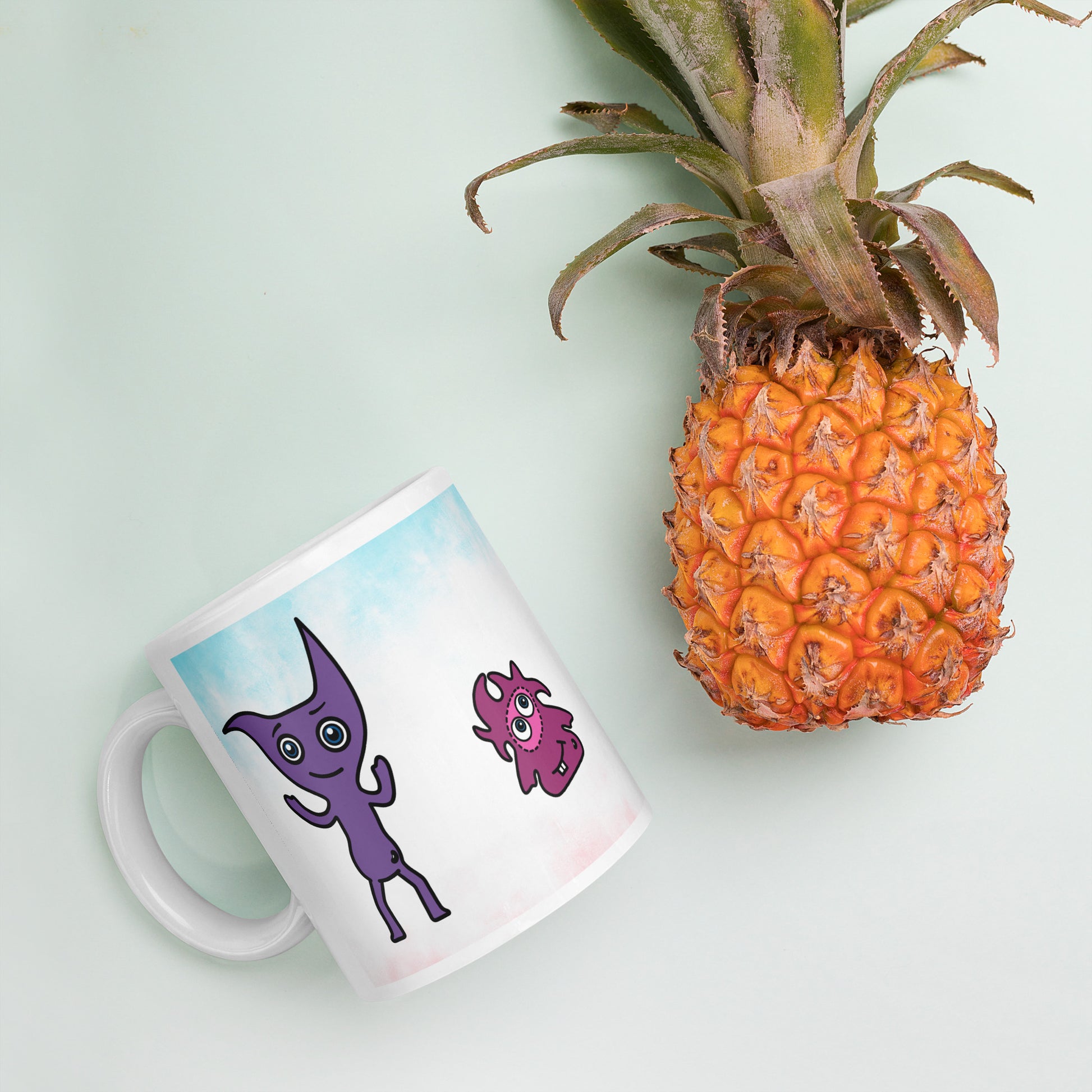 CwaZyLeigh CreaTions White Glossy Mug - CwaZyLeigh CreaTions